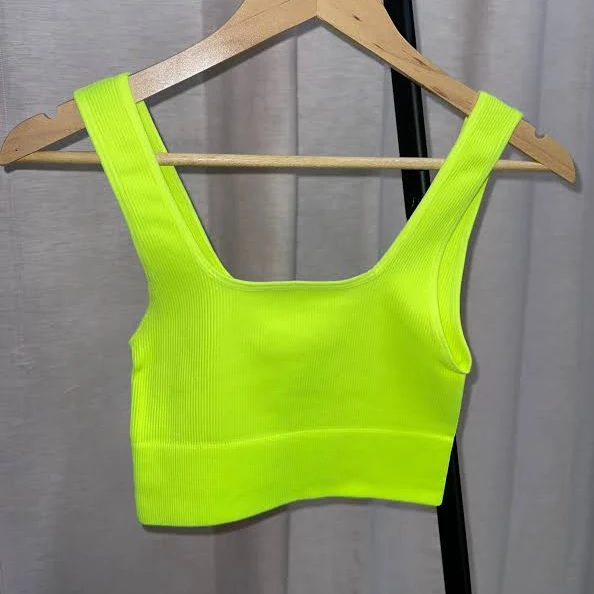 top Essence Ribbed Seamless Top She's Bae Boutique $16.99