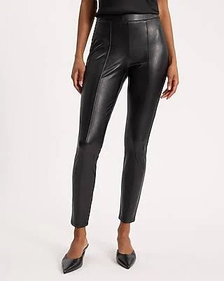 leggings Express Women's High Waisted Faux Leather Leggings Express $15