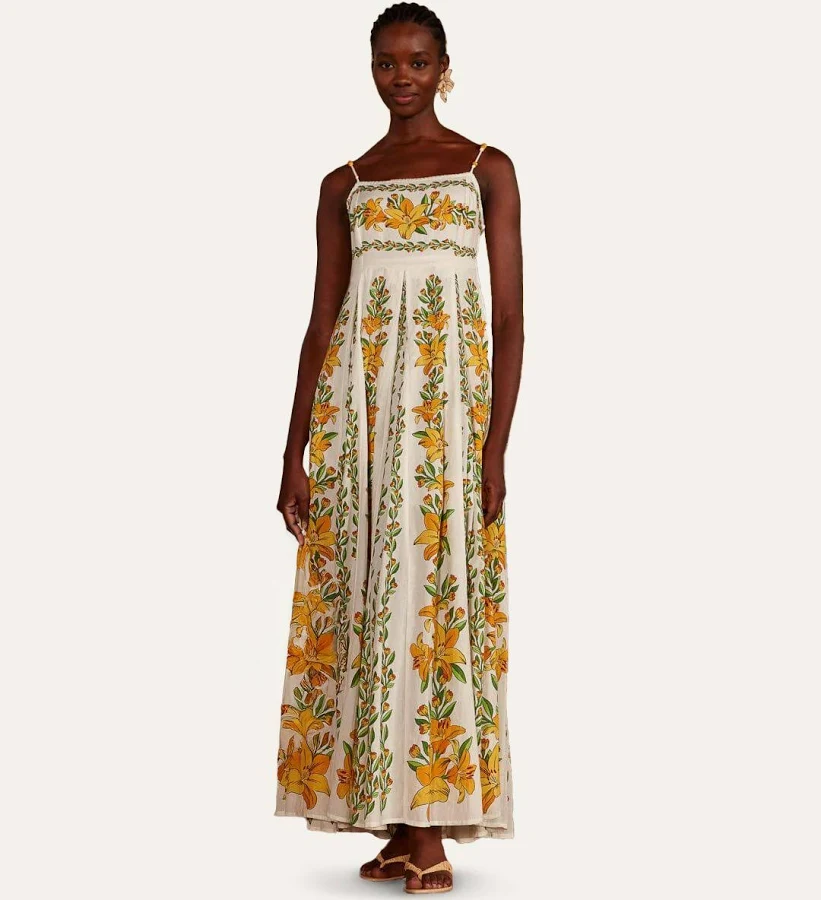 dress FARM Rio Tropical Lightness Cotton Maxi Dress Farm Rio $130