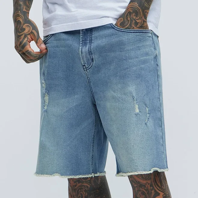 bottoms Fashion Nova Men's Lounge Relaxed Denim Shorts Fashion Nova $34.99