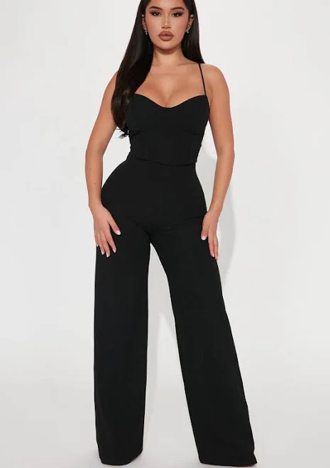 outfit Fashion Nova Taking Notes Jumpsuit Fashion Nova $16.99