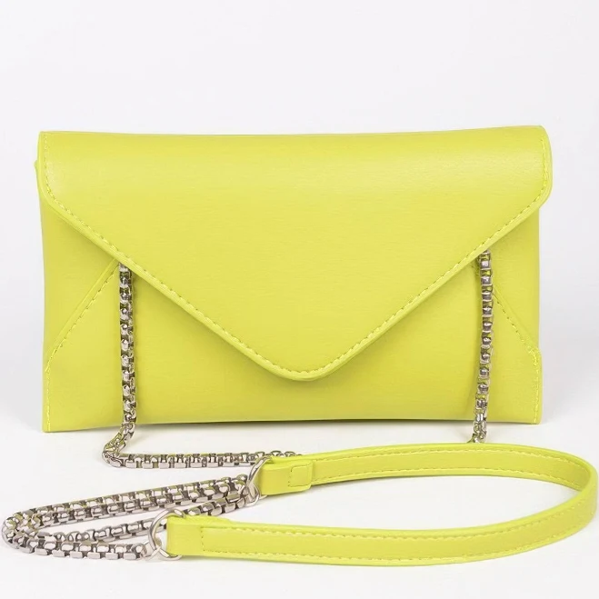 bag Faux Leather Envelope Clutch ShopSimon $31.3