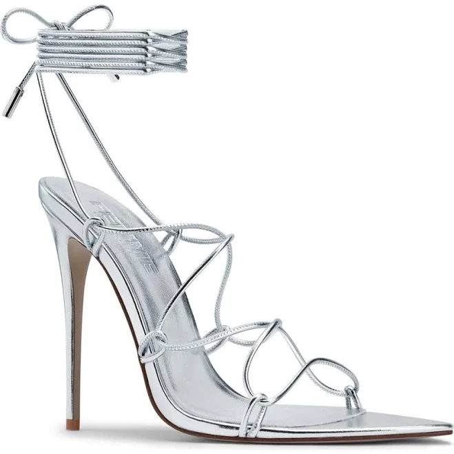 shoes FEMME LA Women's Sin Ankle Wrap Pointed Toe Sandals Nordstrom $199