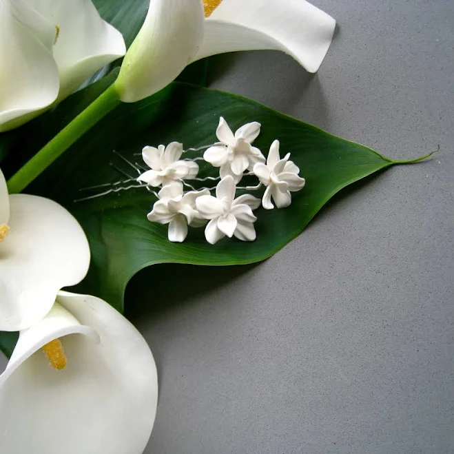 accessory Flower Hair Pins Etsy - Seller $29