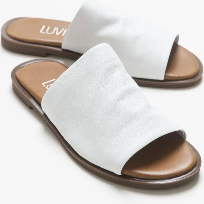 shoes Forever & Always Shoes Clau Leather Sandal Women foreverandalwaysshoes.com $59