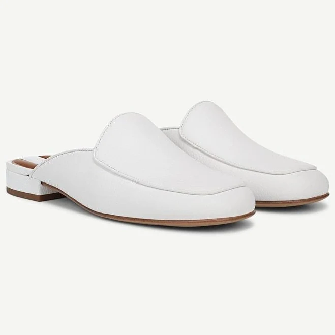 shoes Franco Sarto Women's Holland Pointed Toe Pebble Leather Mules Franco Sarto $59.99