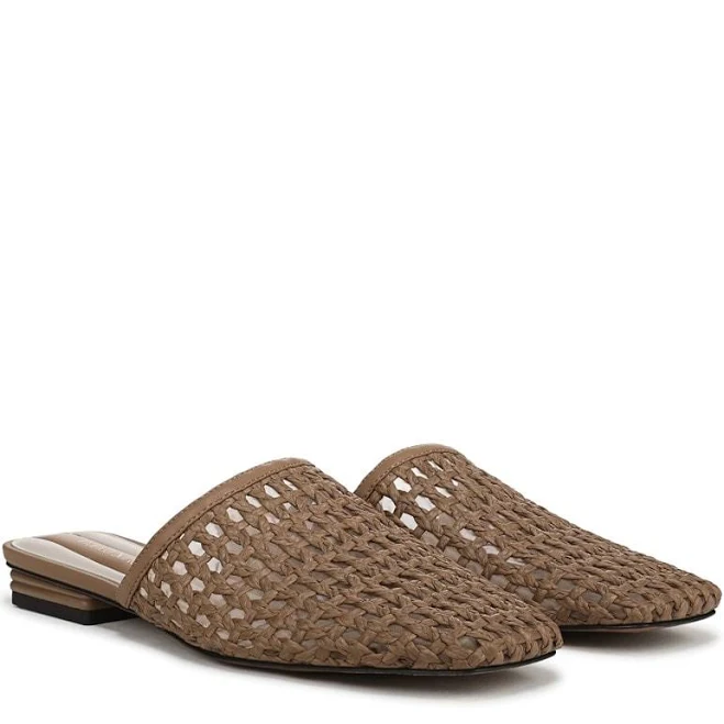 shoes Franco Sarto Women's Toba Slip-On Square Toe Mule Shoes Famous Footwear $99.99