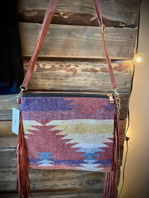 bag Fringe Western Crossbody Bag Sagebrush Designs $20