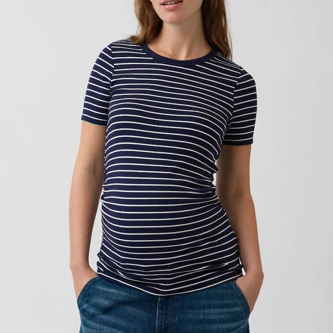 top Gap Women's Maternity Modern Crewneck T-Shirt Gap $31