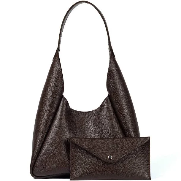 bag Genuine Leather Hobo Bag with Matching Wallet Etsy - Seller $99