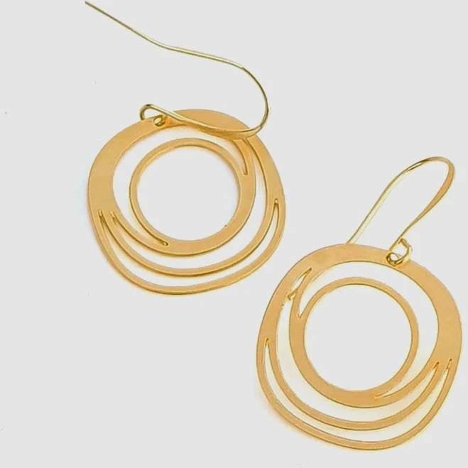 accessory Geometric Drop Earrings Etsy - Seller $48