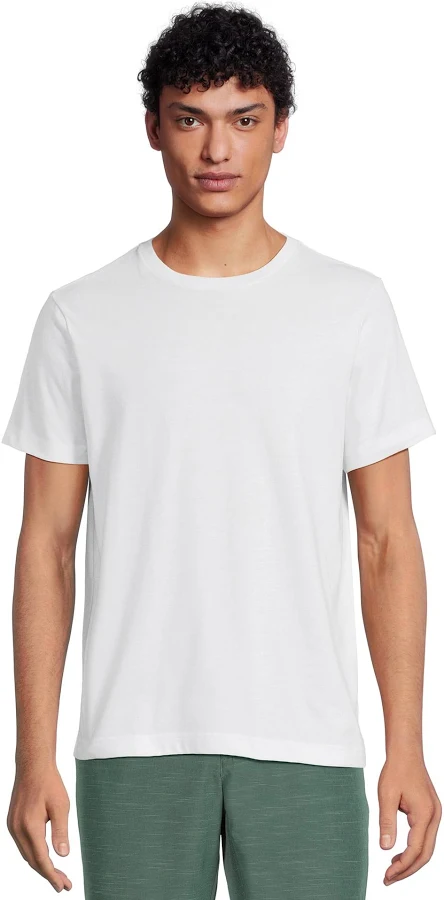 top George Men's Shirts George Crew Neck Short Sleeve Moisture Wicking Tee Walmart $6.98