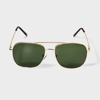 accessory Goodfellow & Co. Men's Aviator Metal Sunglasses Target $18
