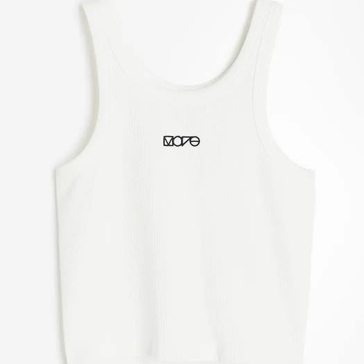 top H&M Ladies Move Seamless Cropped Tank Top H&M $7.49