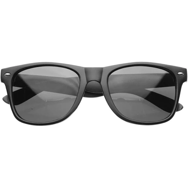 accessory Hipster Soft Rubber Wayfarer Sunglasses zeroUV $10.95