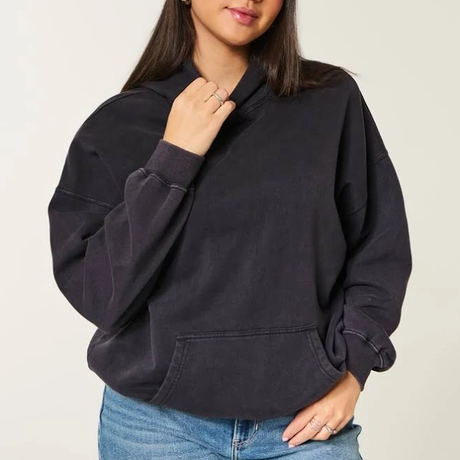 outerwear Hollister Women's Oversized Hoodie Hollister Co - Official $39