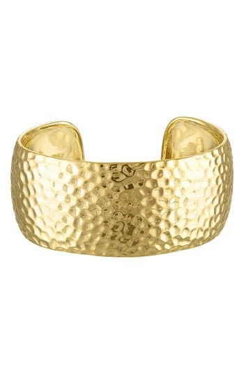 accessory Ivy Sharpe 14K Gold Plated Hammered Bangle Bracelet Nordstrom Rack $59.97