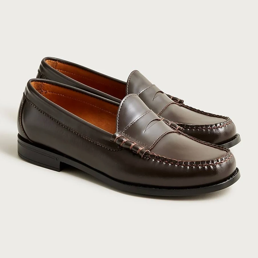 shoes J.Crew Men's Camden Leather Loafers with Rubber Soles J.Crew $168