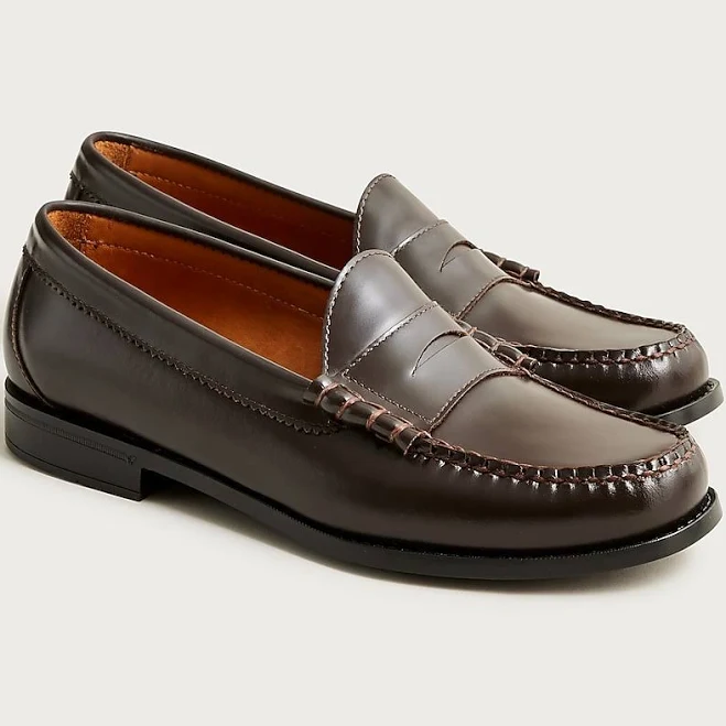 shoes J.Crew Men's Camden Leather Loafers with Rubber Soles J.Crew $168
