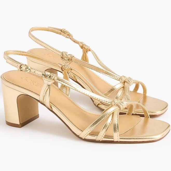 shoes J.Crew Women's Strappy Heeled Sandals J.Crew Factory $64.5