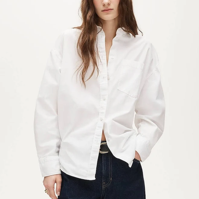 matching set J.Crew Women's Étienne Oversized Oxford Shirt J.Crew $89.5