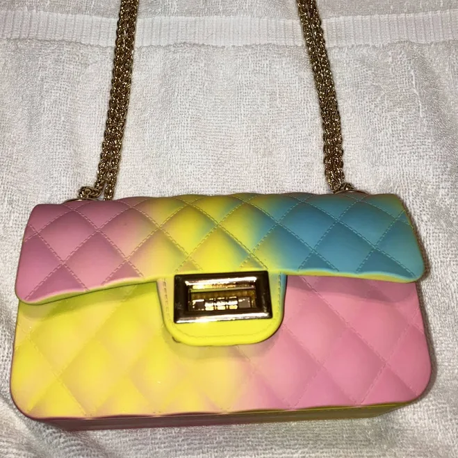 bag Jelly Chain Rainbow Shoulder Bag eBay - bmanblaze17 $13.95
