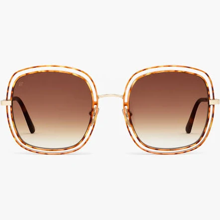 accessory Jimmy Fairly Women's Ema Square Oversized Metal Sunglasses Jimmy Fairly $148