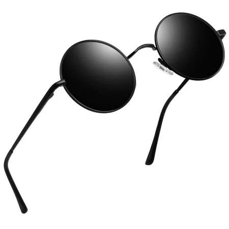 accessory Joopin Retro Polaroid Lennon Round Polarized Sunglasses Walmart - Joopin Fashion Center $12.97