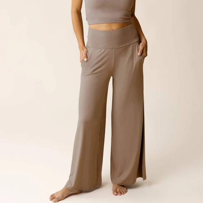 pants Kindred Bravely Bamboo Wide Leg Maternity & Postpartum Lounge Pant Kindred Bravely $54.9