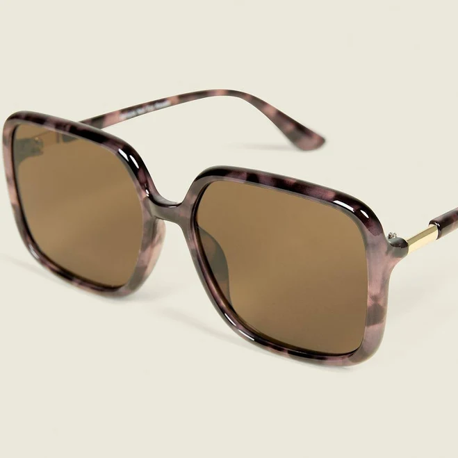 accessory Lane Bryant Women's Plus Size Square Tortoiseshell Sunglasses Lane Bryant $13.47