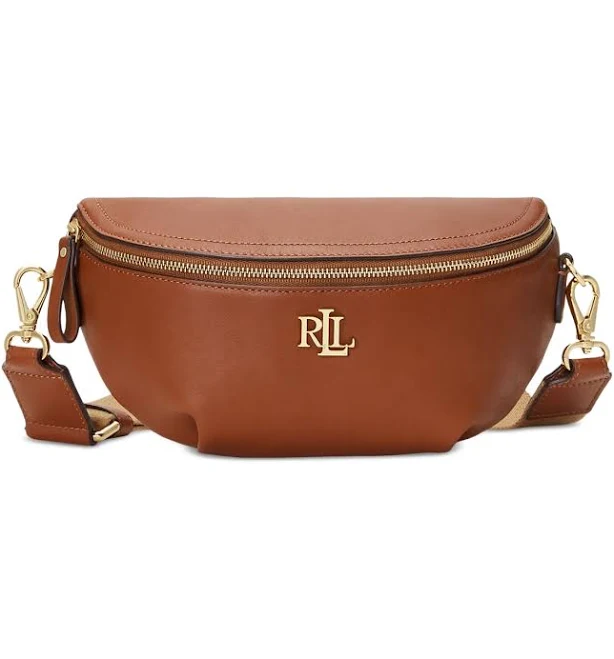 bag Lauren Ralph Lauren Leather Marcy Belt Bag Macy's $250