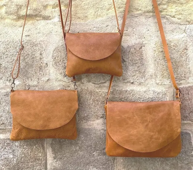 bag Leather Crossbody Bag with Flap Etsy - rossymina $109.37