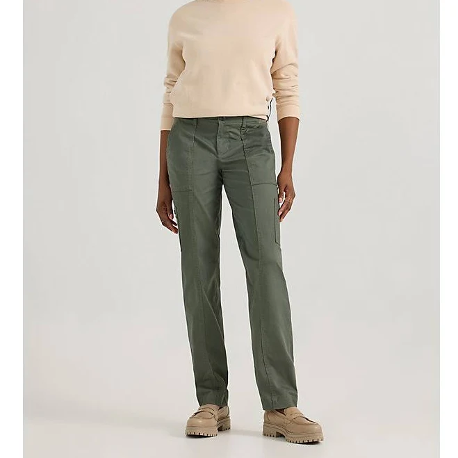 pants Lee Women's Ultra Lux Comfort Flex-to-Go Straight-Leg Utility Pants Lee $39.19