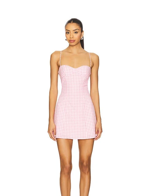 sundress Lovers and Friends Aimee Gingham Mini Dress Lovers + Friends $152