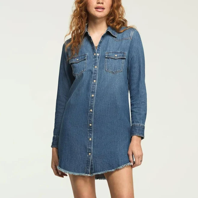dress Lucky Brand Women's Denim Shirtdress Lucky Brand $59.4