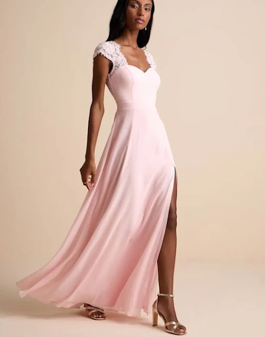 dress Lulus Backless Lace Maxi Dress Lulus $71.2