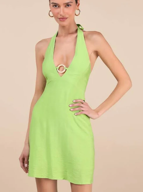 dress Lulus O-Ring Halter Mini Dress Lulus $29