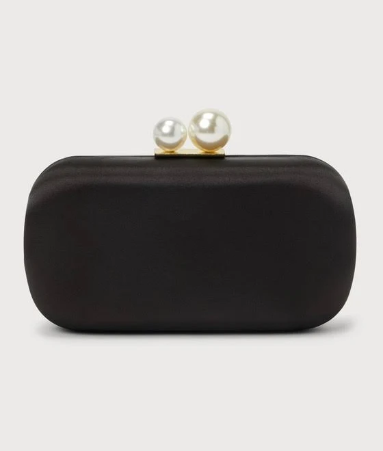 bag Lulus Satin Pearl Box Clutch Lulus $31.2