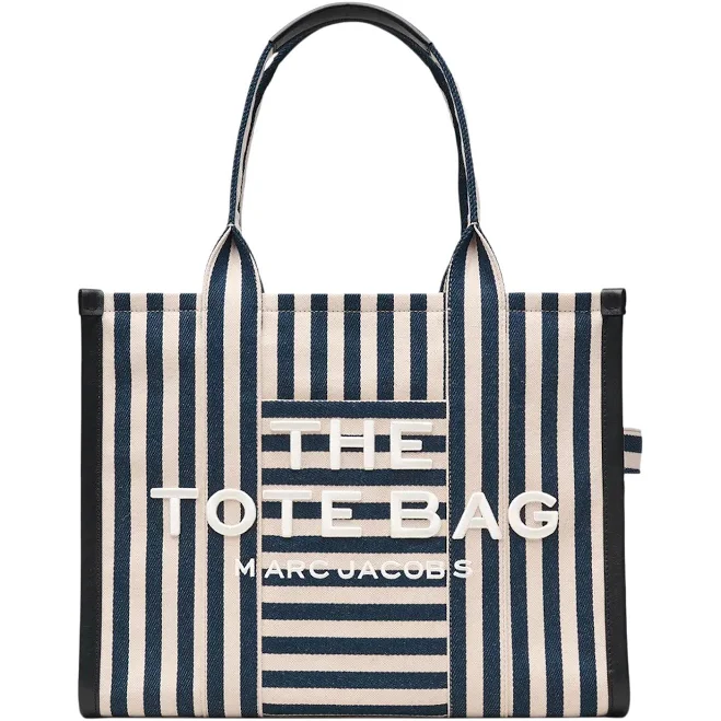 bag Marc Jacobs Large Stripe Canvas Tote Bag GOAT $286