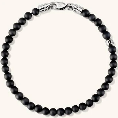 accessory Mejuri Sterling Silver Tiger Eye Beaded Bracelet Mejuri US $82.6