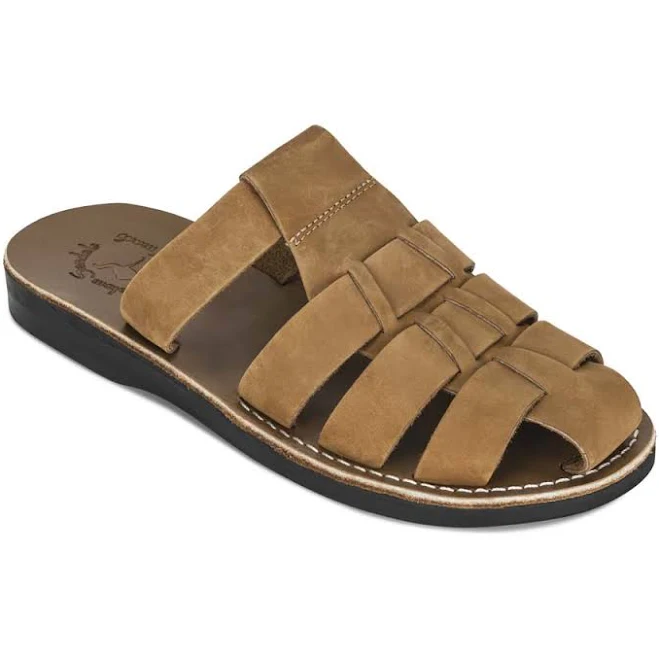 shoes Michael Slide Leather Pacific Slide Sandal Jerusalem Sandals $81.95