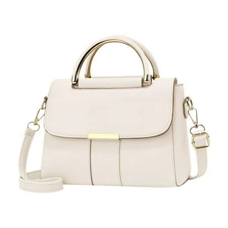 bag Modisza Purse for Women Small Crossbody Bags Classic Zip Top Handle Dome Satchel Work Handbag, Women's, White Walmart - Modisza $22.2