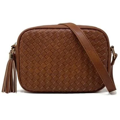 bag Narwey Women's Boho Woven Crossbody Bag with Tassels ( Target $41.99