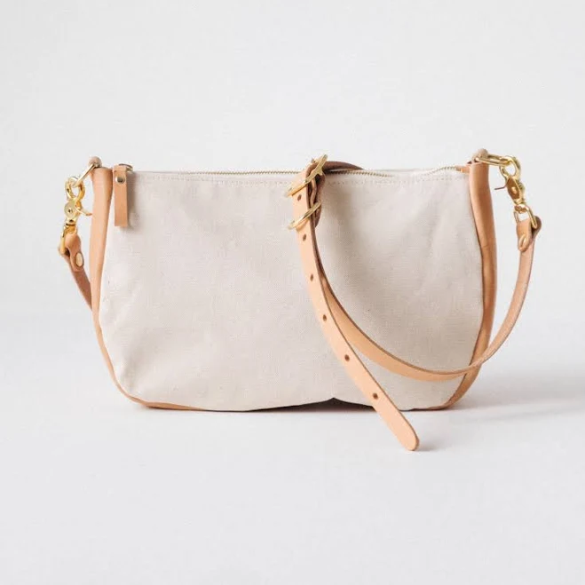 bag Natural Canvas Crossbody Bag strap +$50 KMM & Co. $200