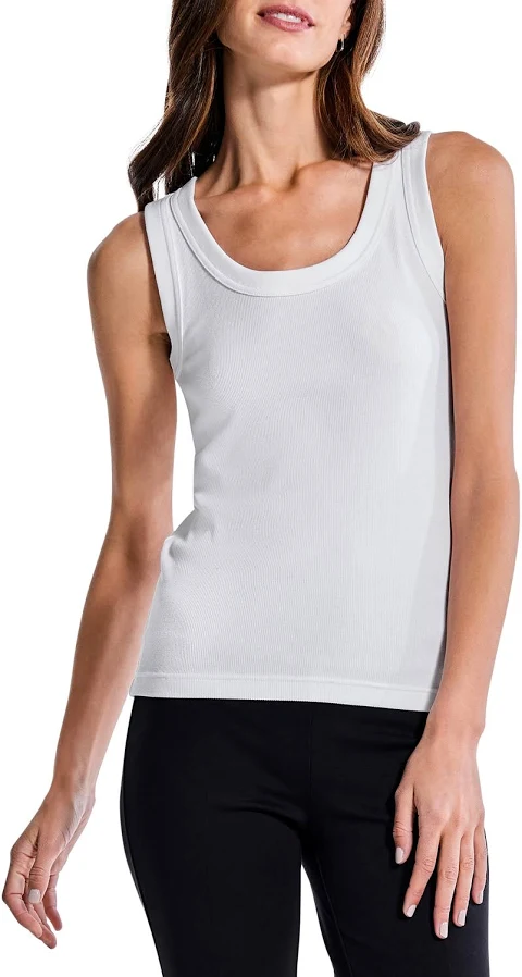 top NIC+ZOE Women's Perfect Knit Rib Scoop Neck Tank Bloomingdale's $48