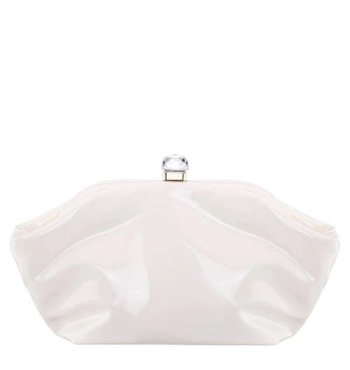 bag Nina Lyric Metallic Faux Leather Clutch Nordstrom $88