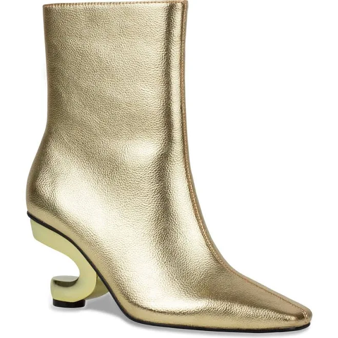 boots NINETY UNION Women's Getaway Metallic Heel Boots Nordstrom $84.99