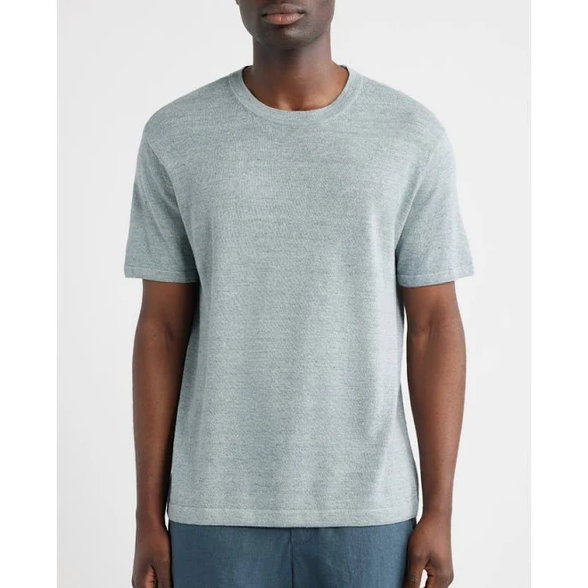 top Nordstrom Linen & Cotton Short Sleeve Sweater Tee Nordstrom $79.5