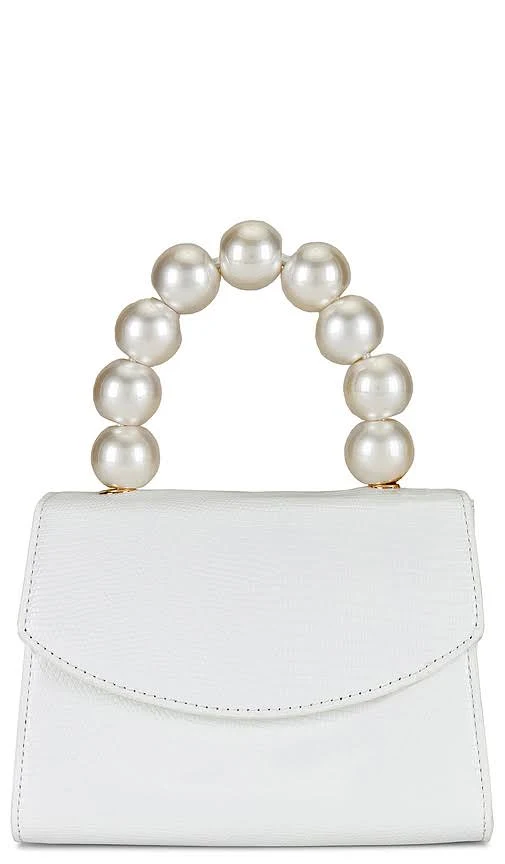 bag Olga Berg Peta Pearl Handle Bag REVOLVE $95