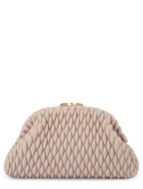bag olga berg Textured Clutch Nordstrom $99